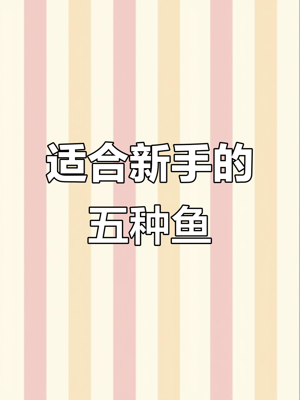 新手养鱼必看!五大最适合的鱼类推荐