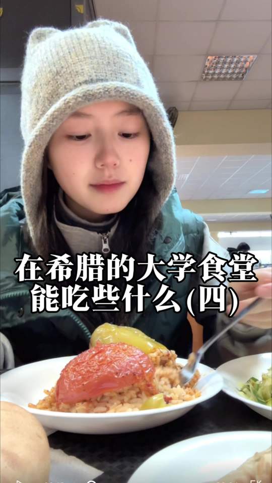 在希腊的大学食堂能吃些什么(四)今天的菜大家会有食欲吗!