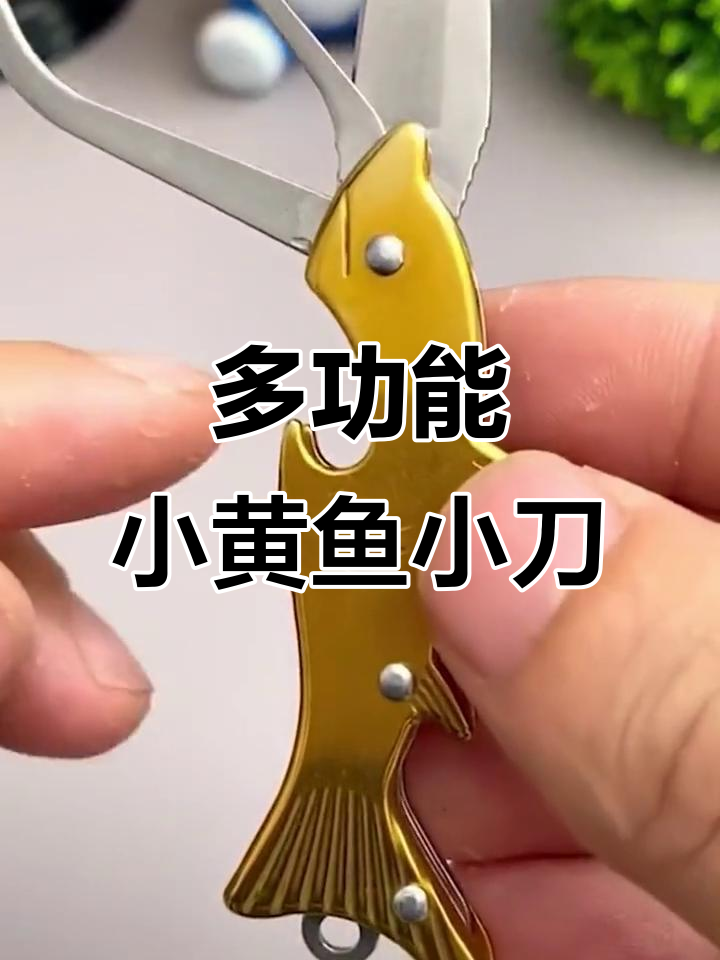 小黄鱼牙签钥匙扣,开瓶割物样样行