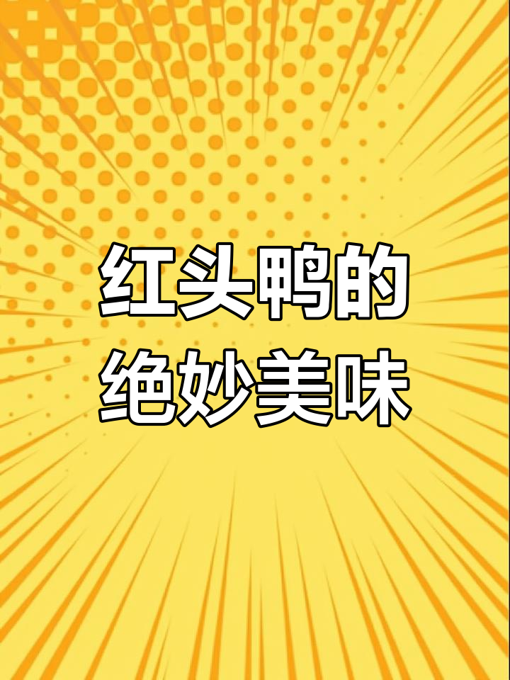 啤酒红头鸭,肉质鲜美让人无法抗拒