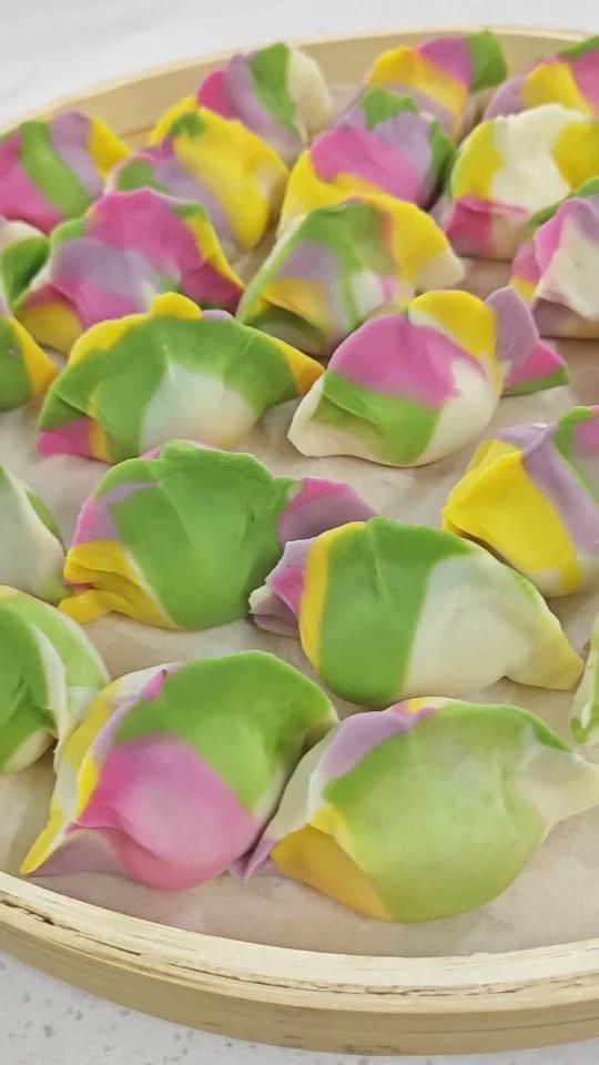 冬至你们那也吃饺子吗?五彩水饺教程来了
