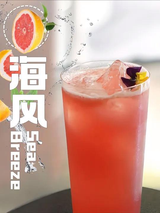 海风鸡尾酒|谁能拒绝蔓越莓伏特加?