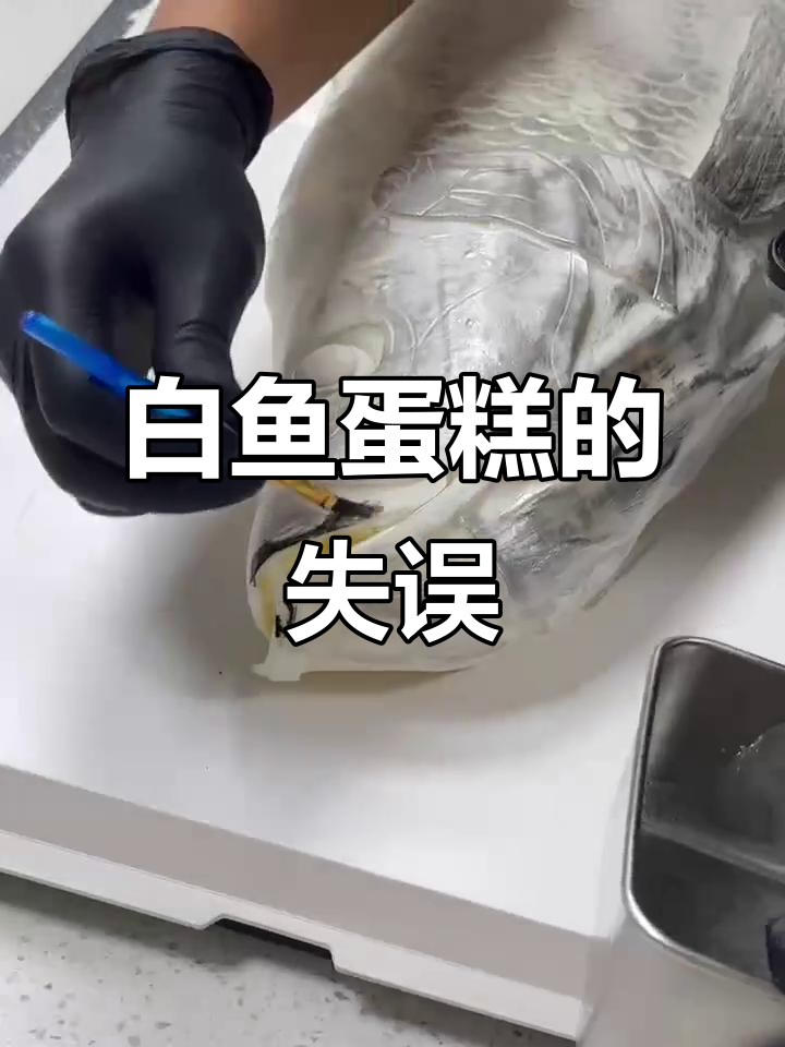 尝试做白鱼蛋糕,竟然犯了个小失误!