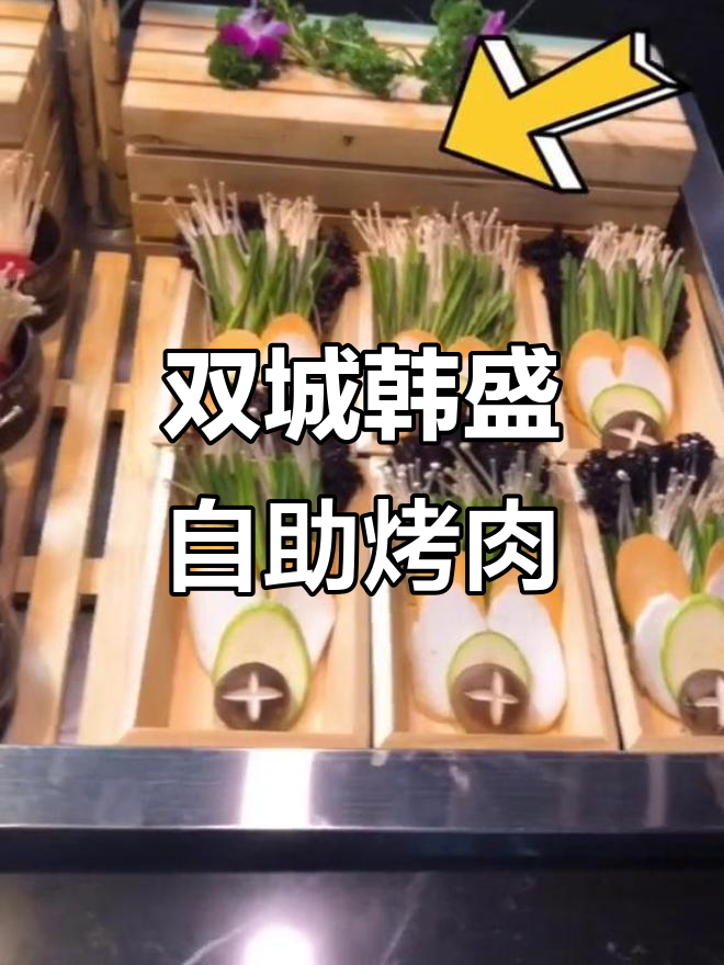 韩盛自助烤肉双城店,美味不容错过