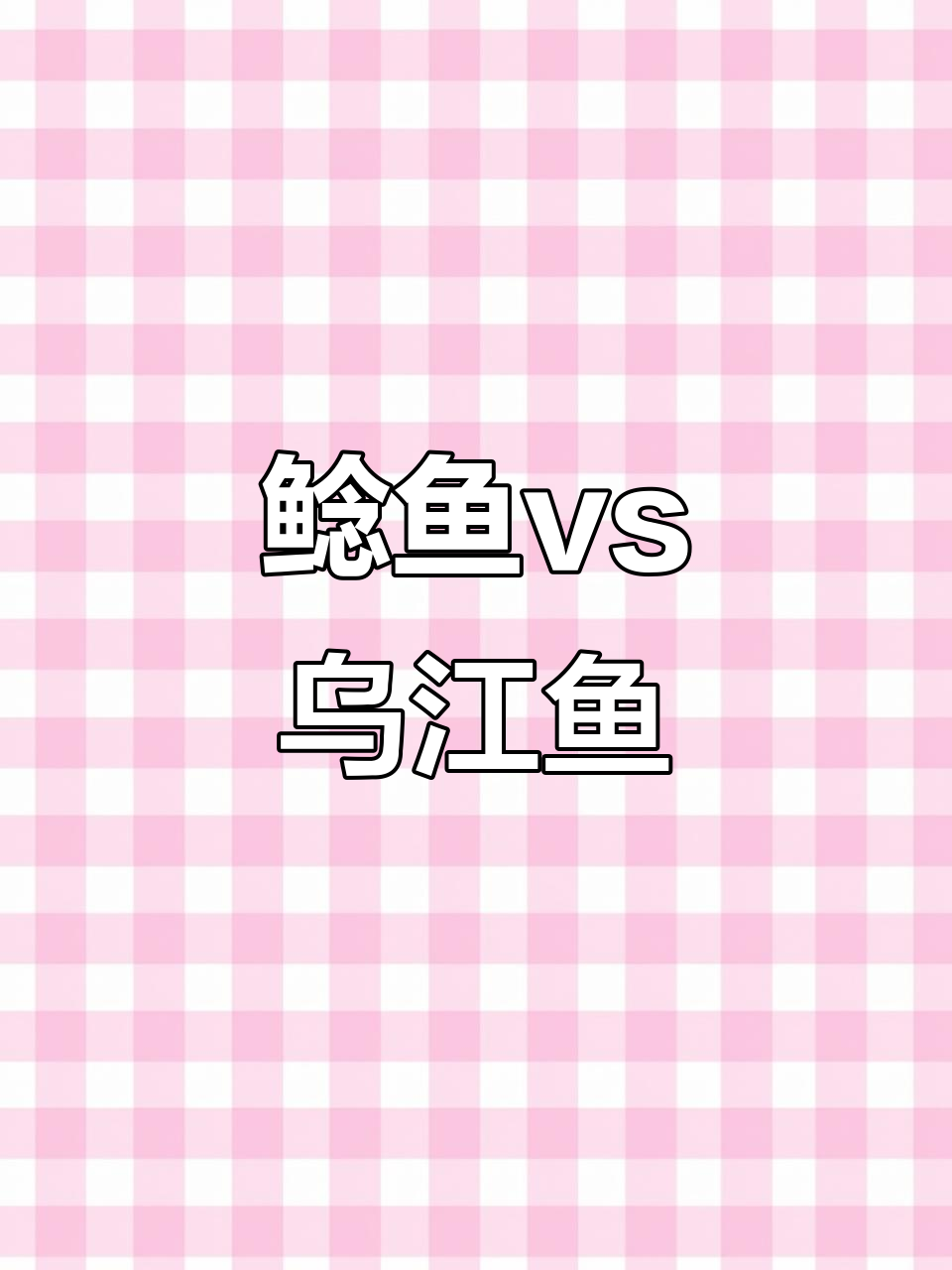 鲶鱼与乌江鱼的差别，背鳍和尾鳍一眼识破