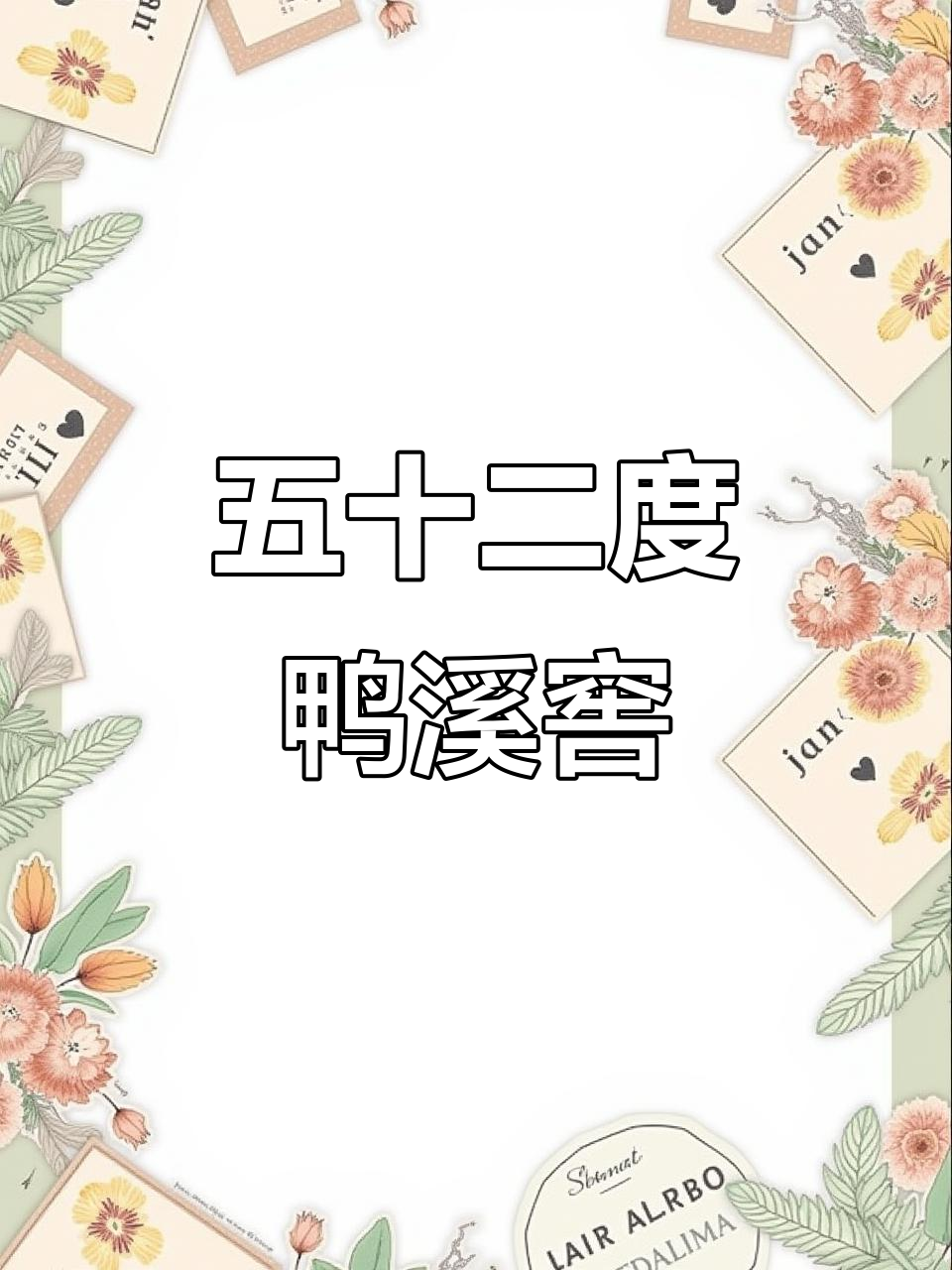 这款鸭溪窖酒,五十二度固态发酵,造型独特又好喝