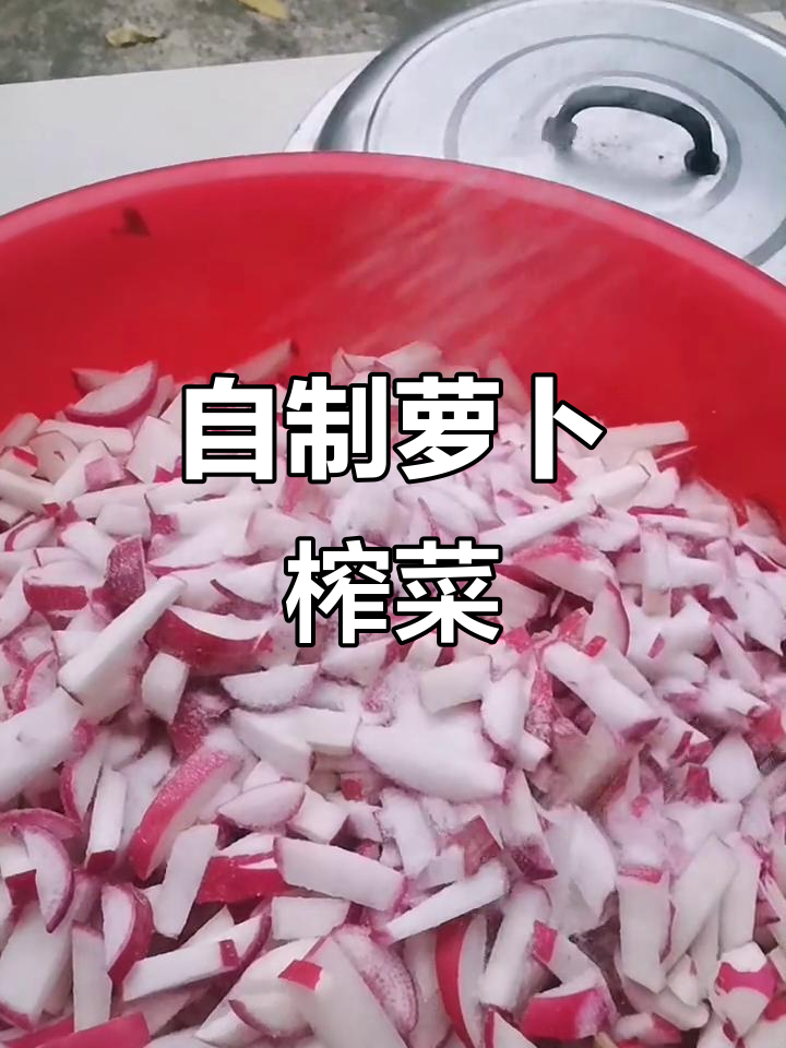 萝卜榨菜制作秘籍,简单又美味!