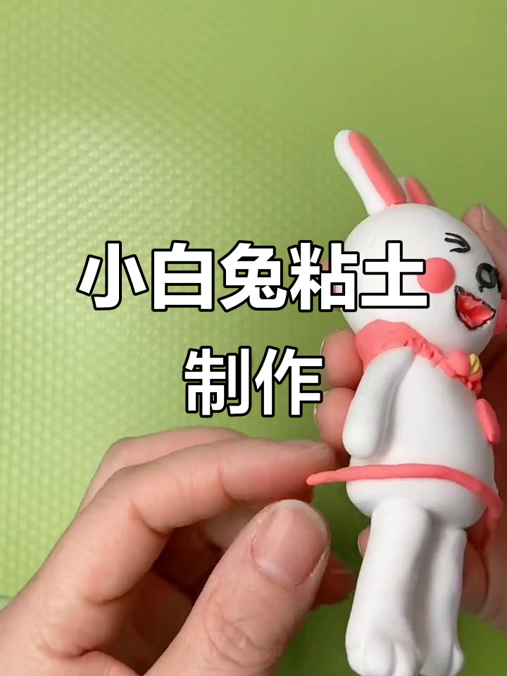亲子手工彩泥兔子,了解兔子的成长与繁殖奥秘