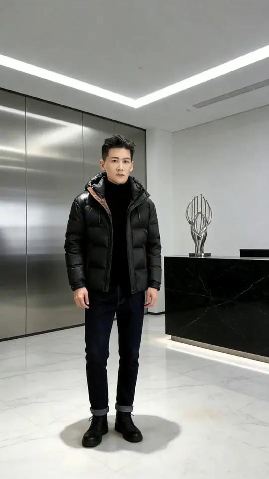 冬天不再冷!罗蒙羽绒服连帽保暖,免费退货无忧穿 冬天必备!这款男士加厚保暖外套有运费险,不