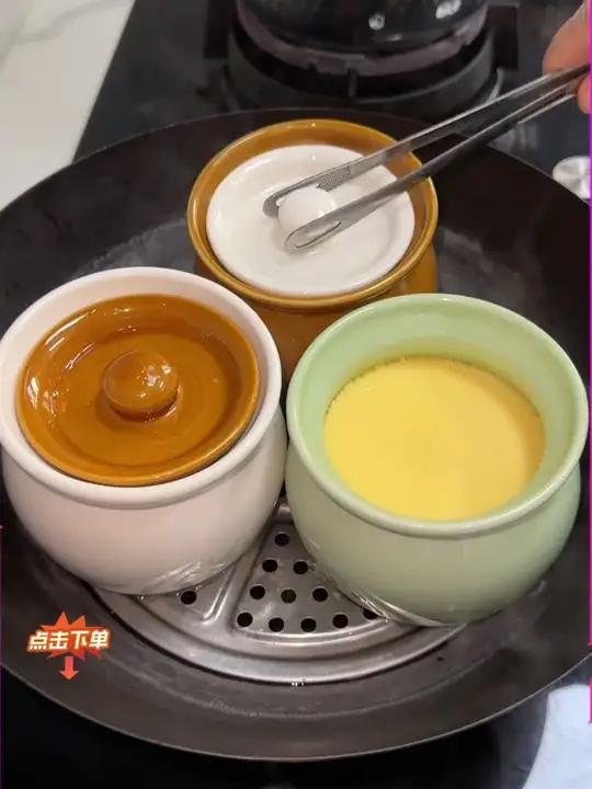 这个隔水小瓦罐真的太实用了 不用炒菜 没有油烟 简简单单 又菜又汤又有饭 隔水炖盅瓦罐汤好