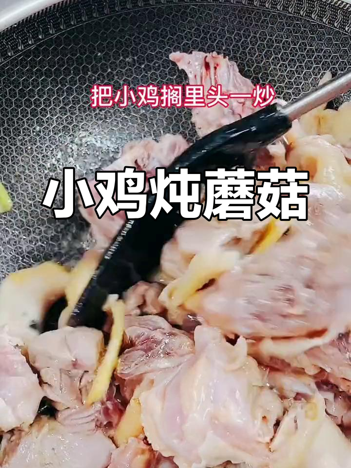 榛蘑炖鸡的家常做法
