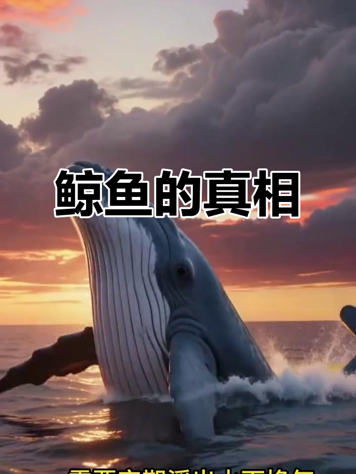 鲸鱼其实是哺乳动物,而非鱼类