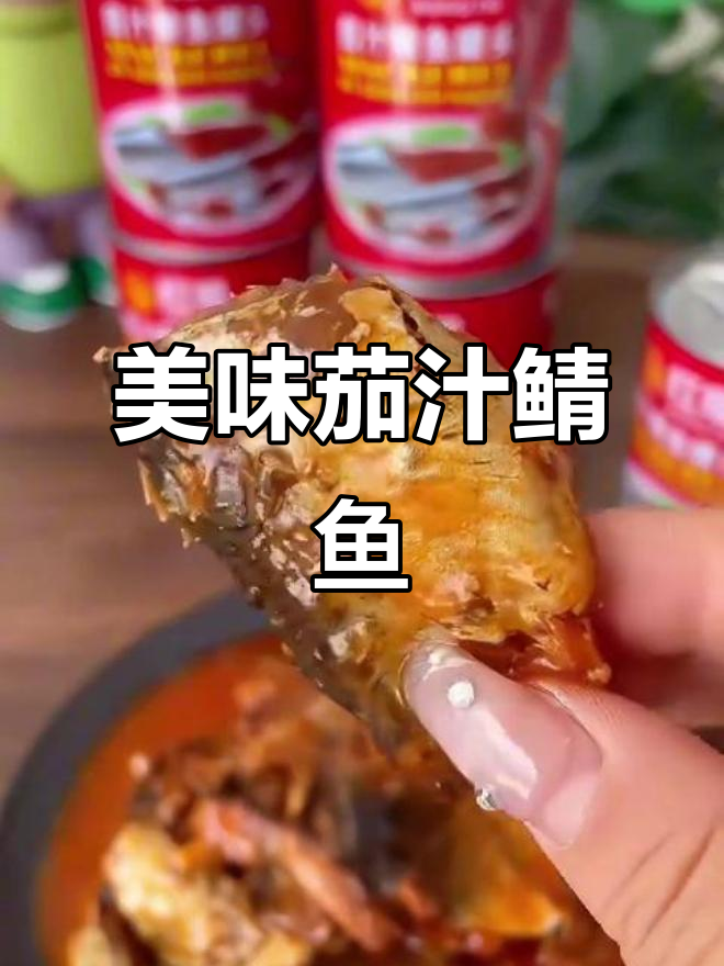 这款茄汁鲭鱼罐头,酸甜开胃,老少皆宜,省时又美味!