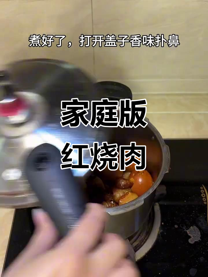 高压锅红烧肉,简单又美味,孩子连吃两碗米饭!