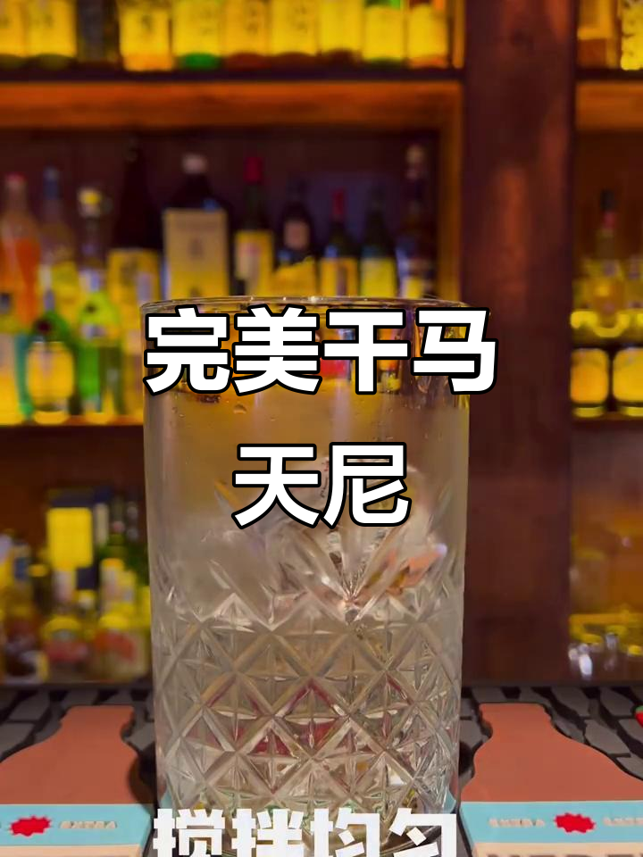 干马天尼:经典鸡尾酒的魅力与制作技巧