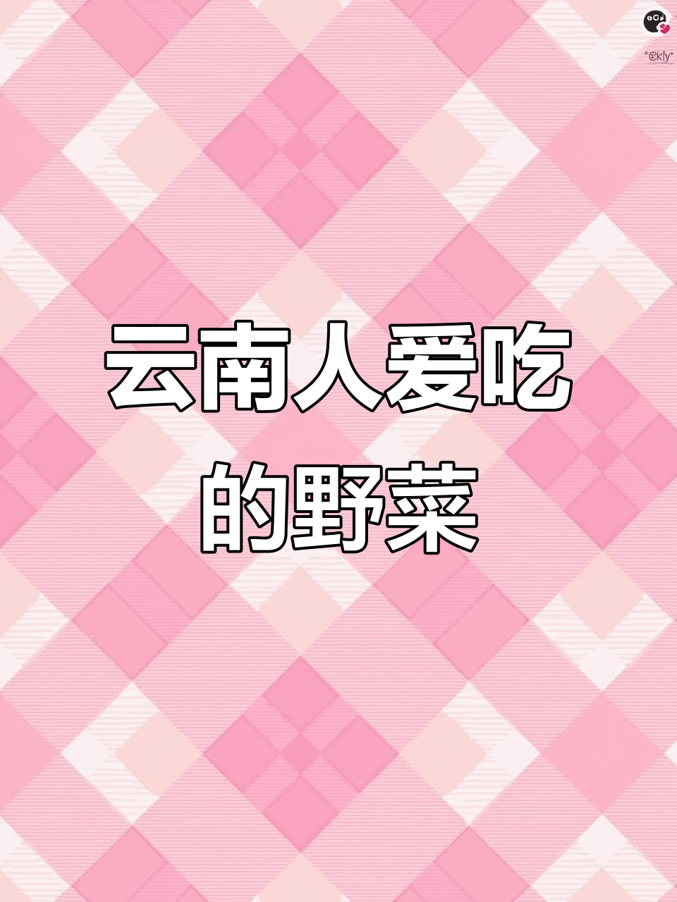 云南野菜大揭秘,这些你吃过几种?
