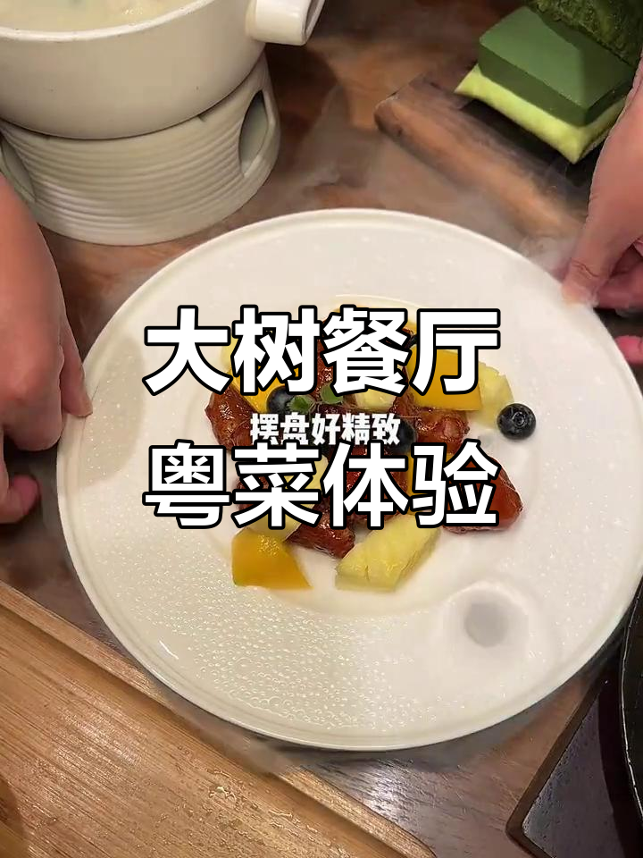 西安粤菜新风潮,大树餐厅带你体验不一样的氛围感