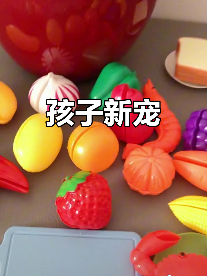 给孩子的新玩具,水果蔬菜组合,每天都玩得停不下来!