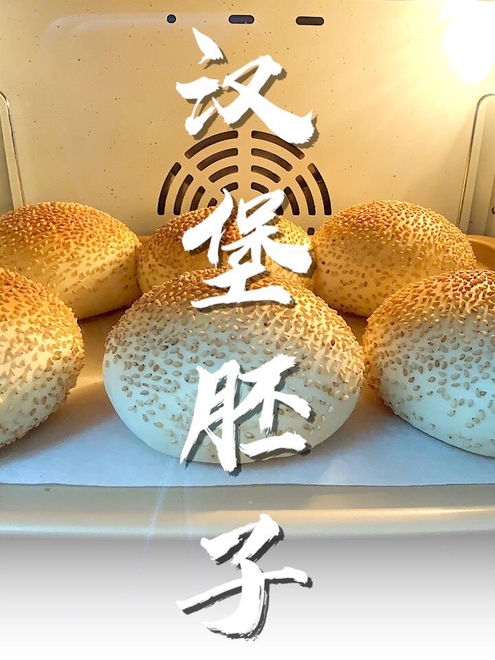 今天分享汉堡胚子的简单做法