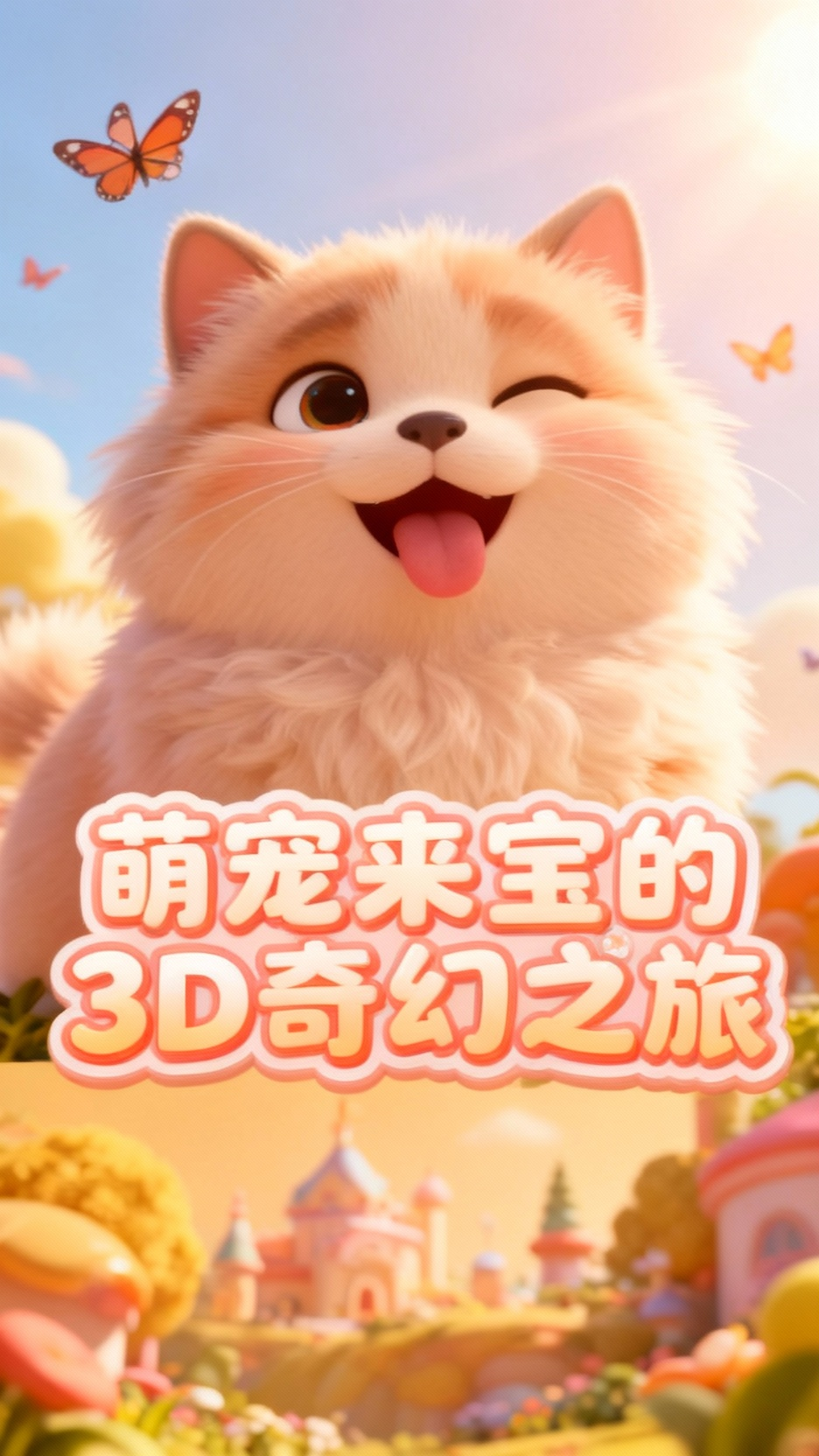 来宝的3D卡通世界