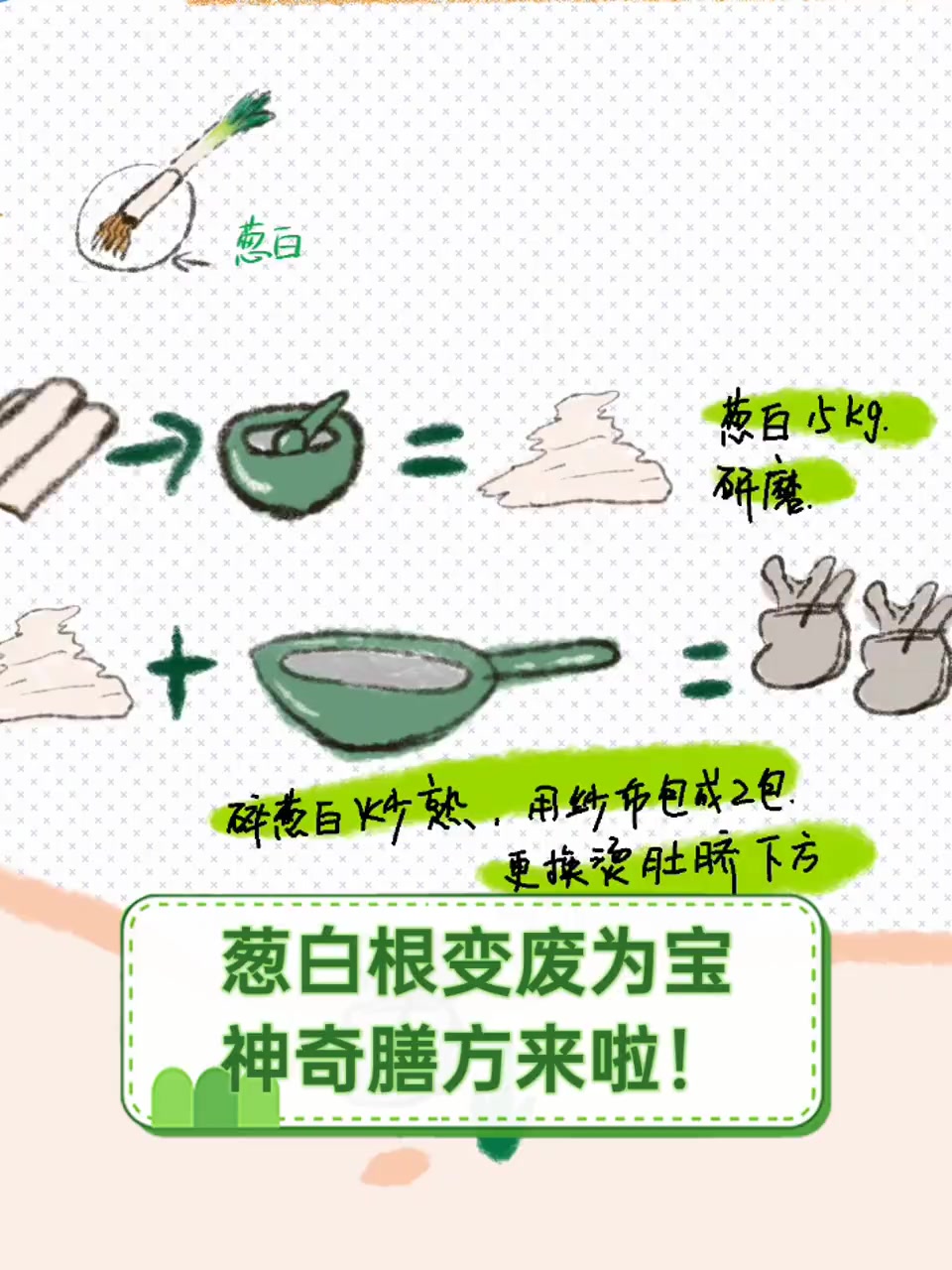 葱白根变废为宝,神奇膳方来啦!