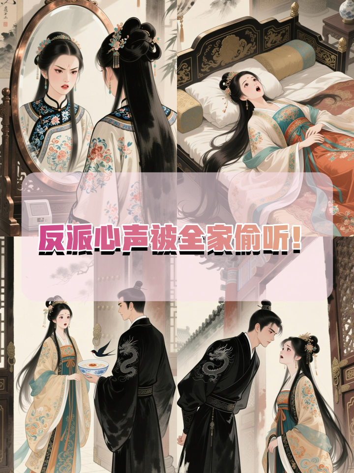 穿成反派女配后，我的心声被全家偷听了！