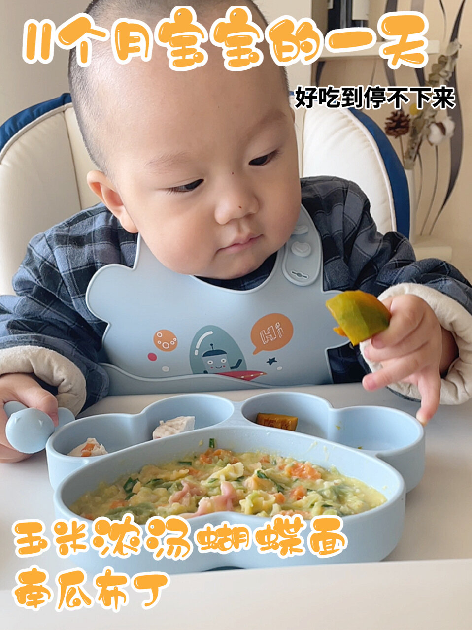 11个月宝宝一天辅食作息营养好吃食谱