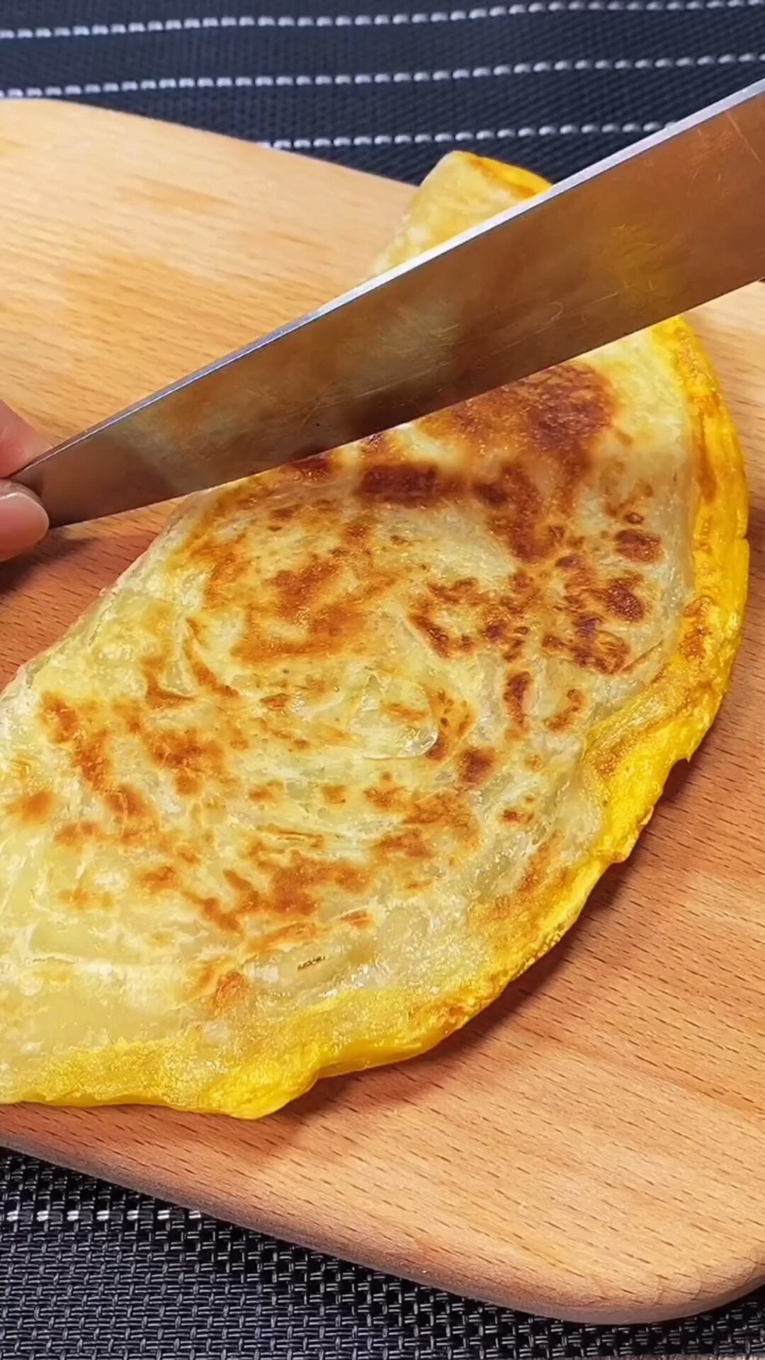 早餐简单做法,不放油不放盐手抓饼早餐