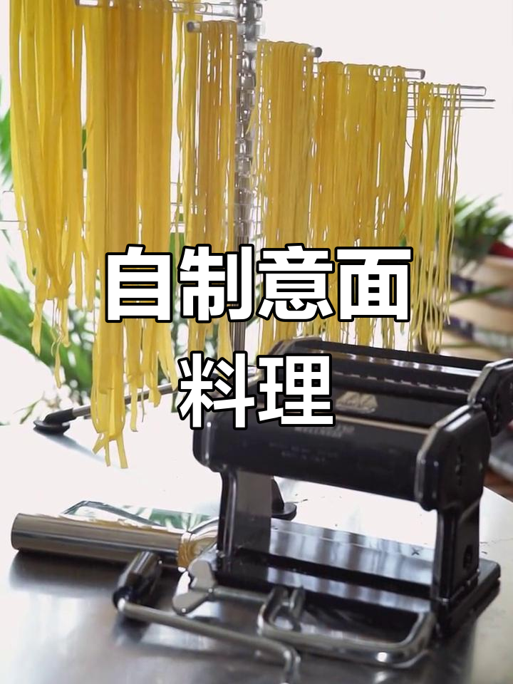 在家轻松做意大利面,随心所欲调整粗细与颜色!