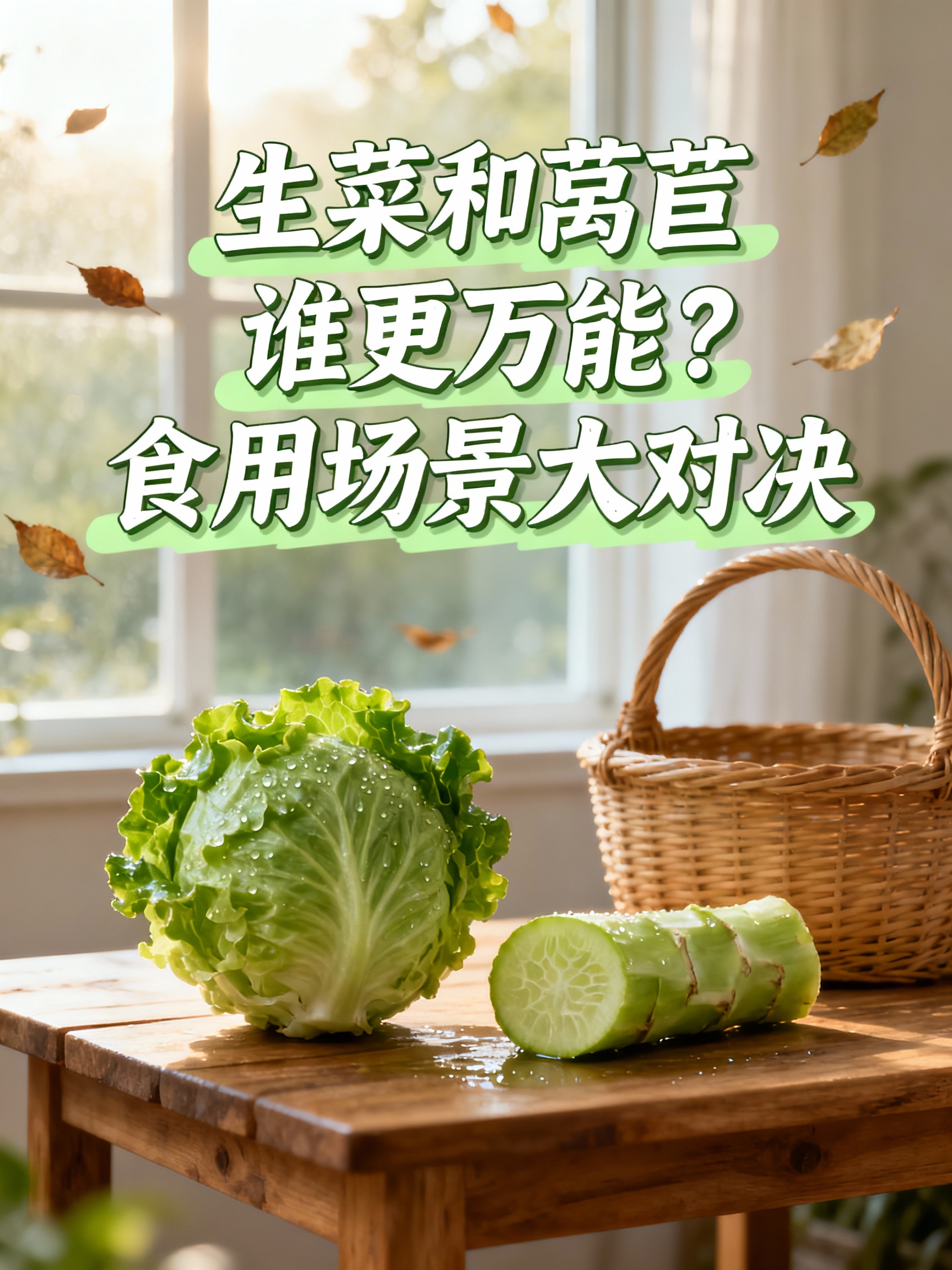 生菜和莴苣谁更万能？食用场景大对决
