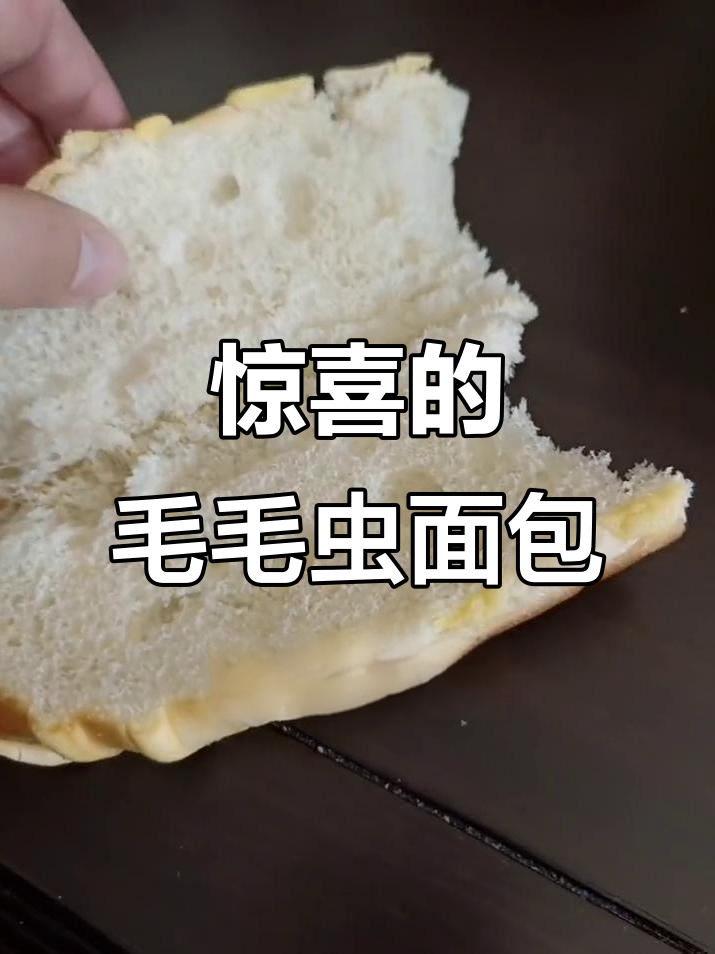 给孩子买了毛毛虫面包,打开后惊讶得我无言以对!