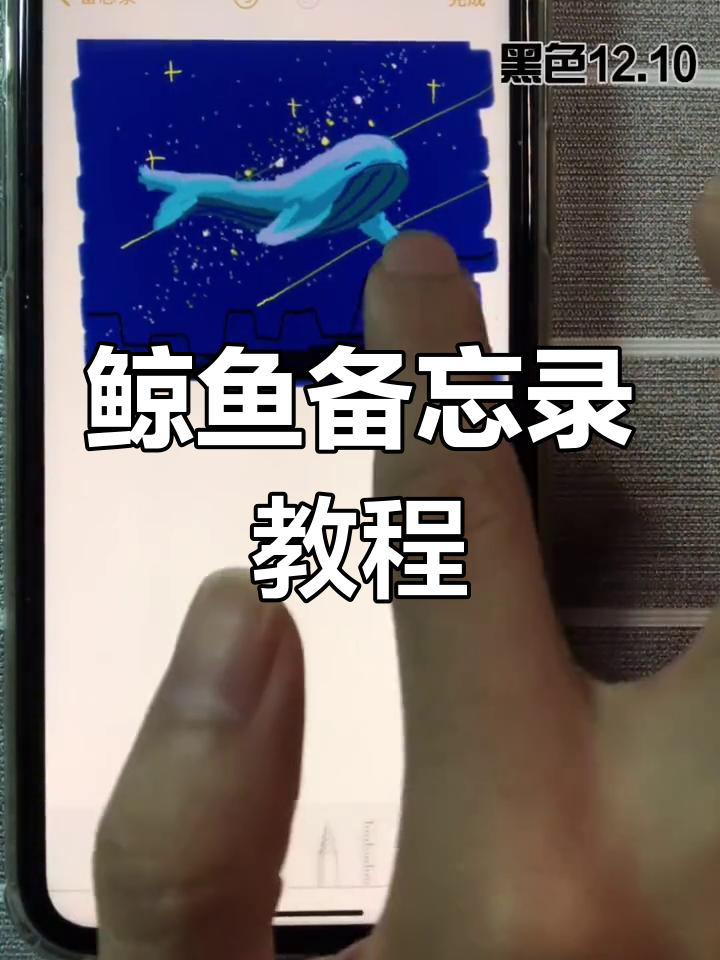 绘制梦幻鲸鱼备忘录