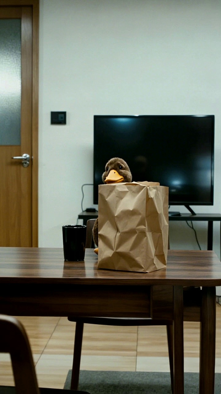 主人一走，可达鸭的眼泪就决堤了