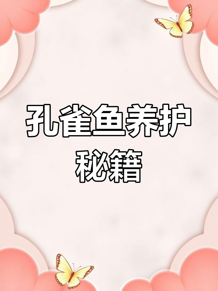 每天更新孔雀鱼养殖技巧,帮助你轻松养出健康鱼儿
