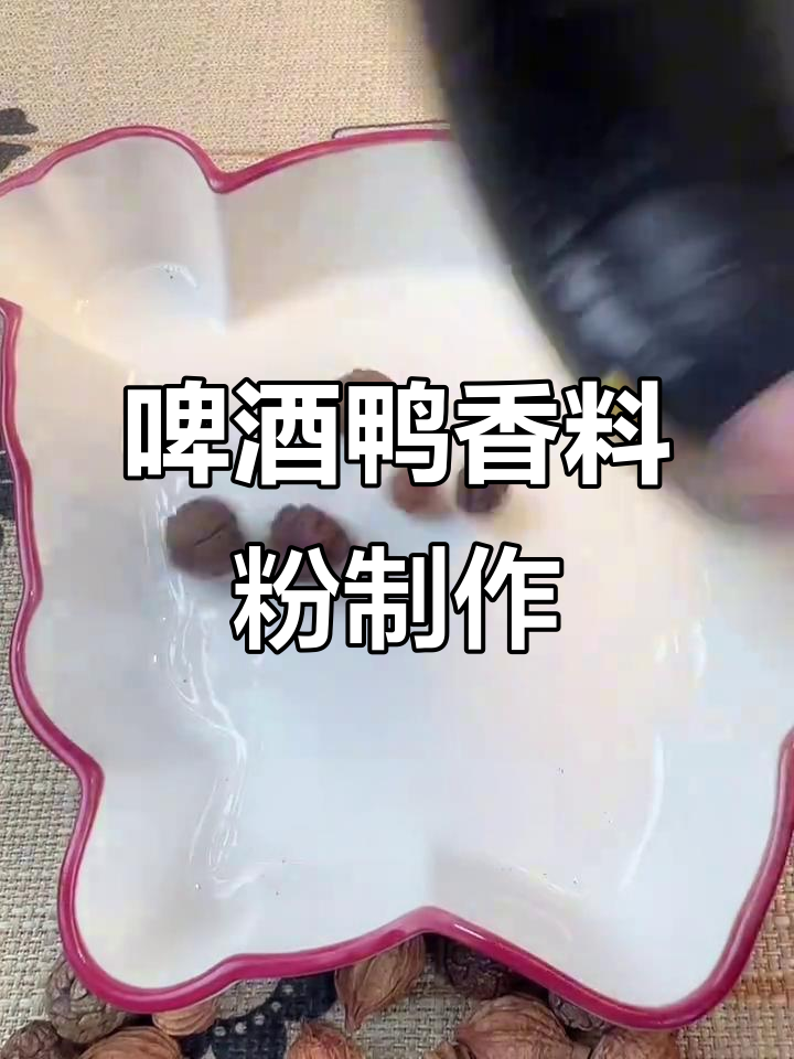 啤酒鸭香料配方大揭秘,商用教程全攻略