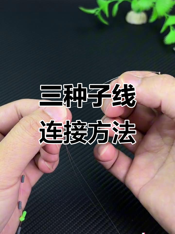 八字环三种绑法，钓鱼新手必学技巧