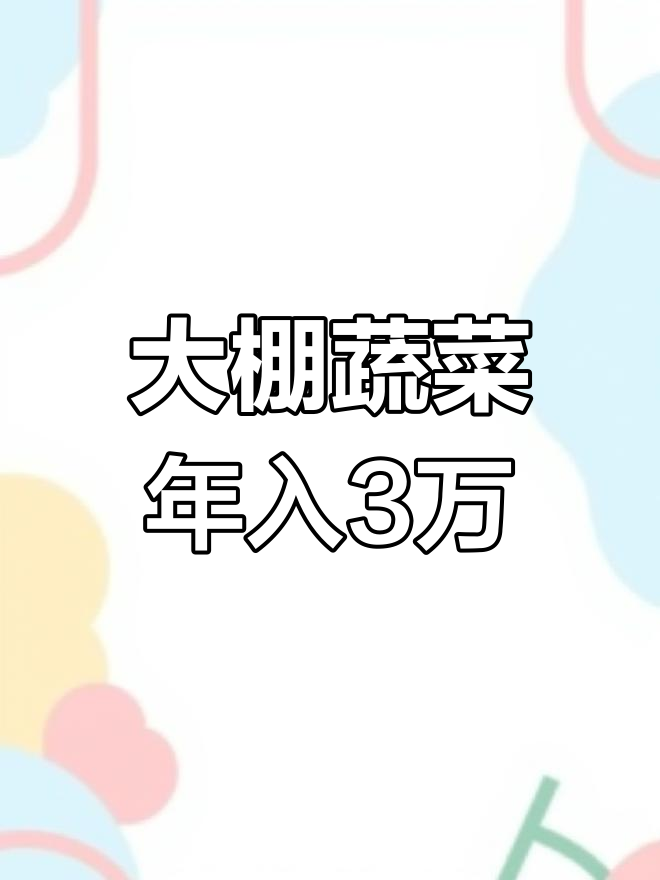 90年代寿光大棚蔬菜的惊人收入