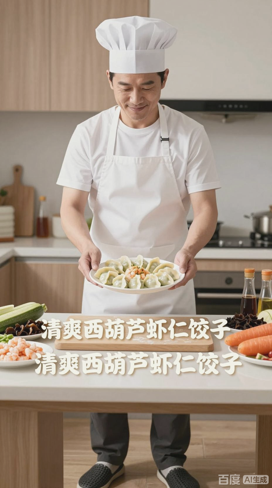 西葫芦虾仁饺子竟比肉馅还鲜？一口爆汁颠覆认知！