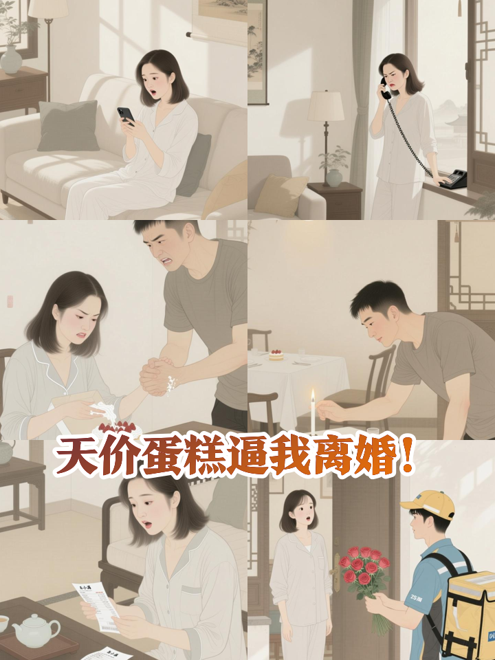 老公偷买天价蛋糕,我当场提离婚!