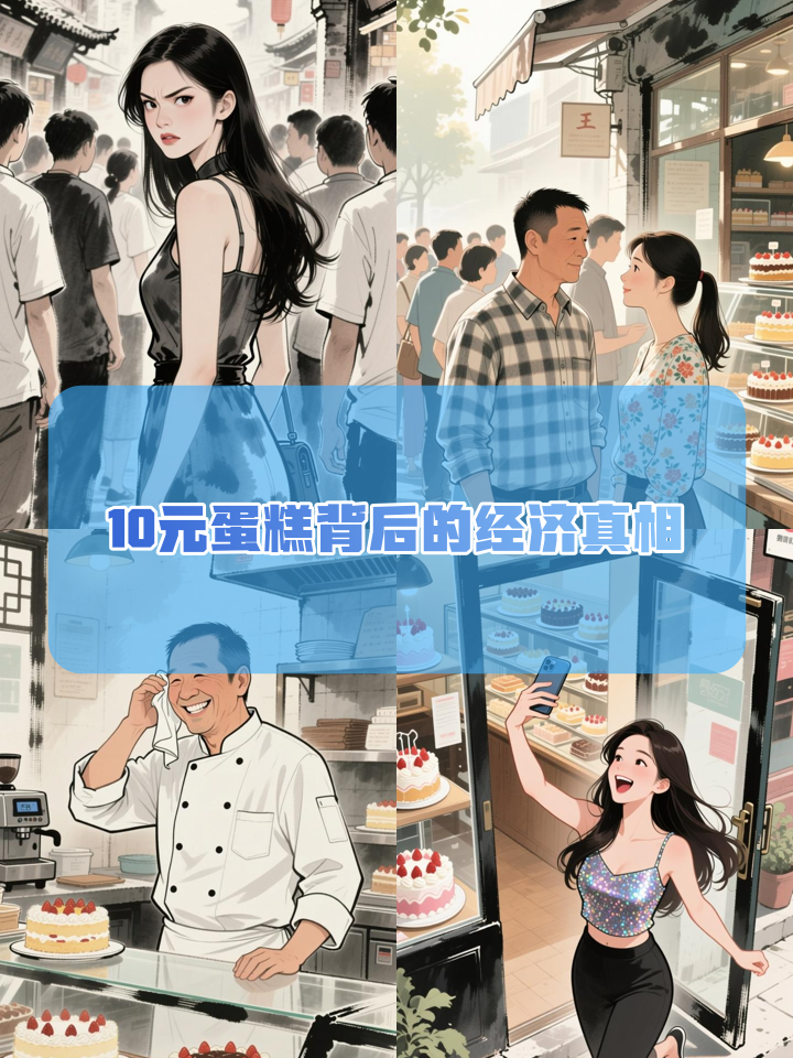 乡村蛋糕店4寸卖10元走红，暴露出网红经济软肋