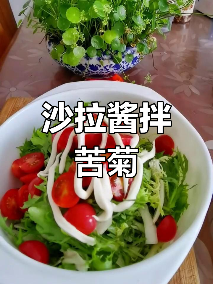 苦菊沙拉酱做法大全