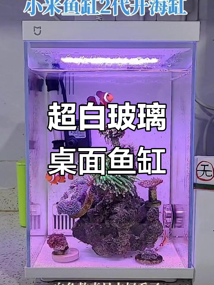 白色立式鱼缸,智能模块全配,操作更方便
