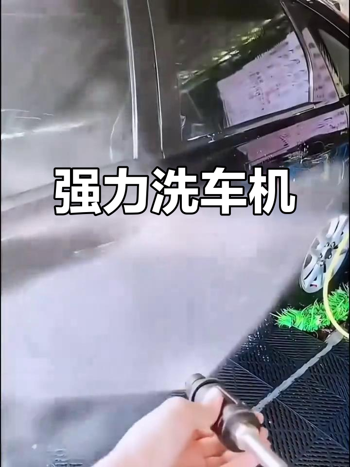黑猫洗车机,220V大功率,自吸感应防水设计