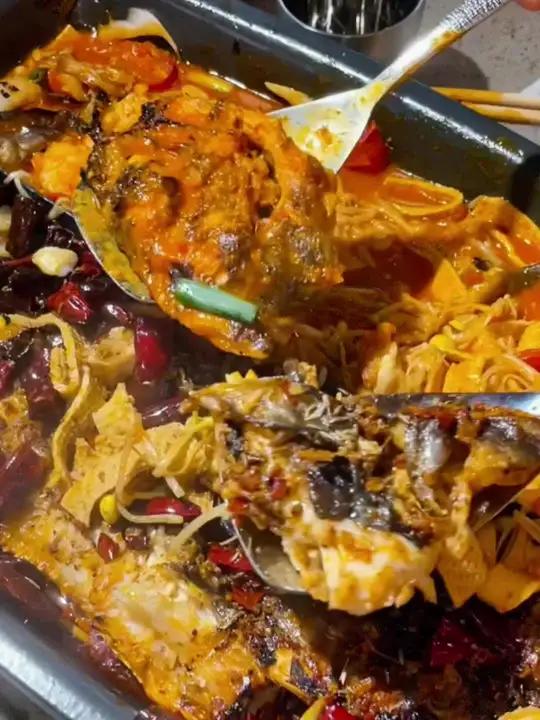 108双拼烤鱼买一送一?能吃到四个口味!烤鱼 尚渔味 人气烤鱼店推荐 艾特你的饭搭子请你吃