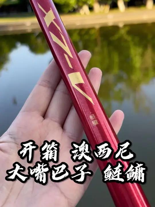 「开箱」澳西尼大嘴巴子 鲢鳙5米4 钓重值3200g 期待整个巨物上来玩玩