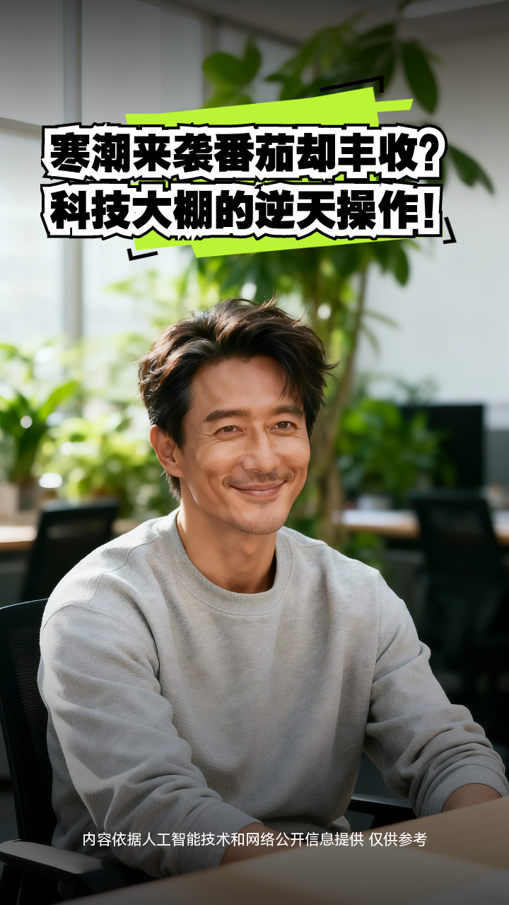 寒潮来袭番茄却丰收？科技大棚的逆天操作！