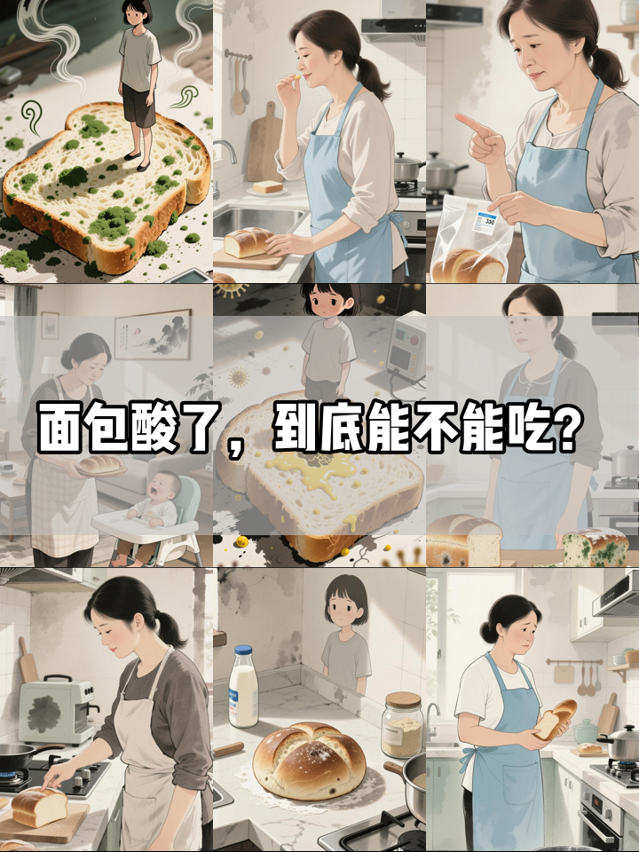面包酸了还能吃吗？答案可能和你想象的不一样！