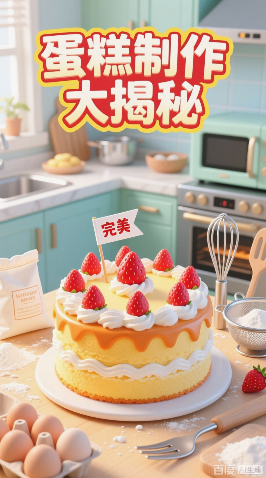 甜蜜烘焙,蛋糕制作教程