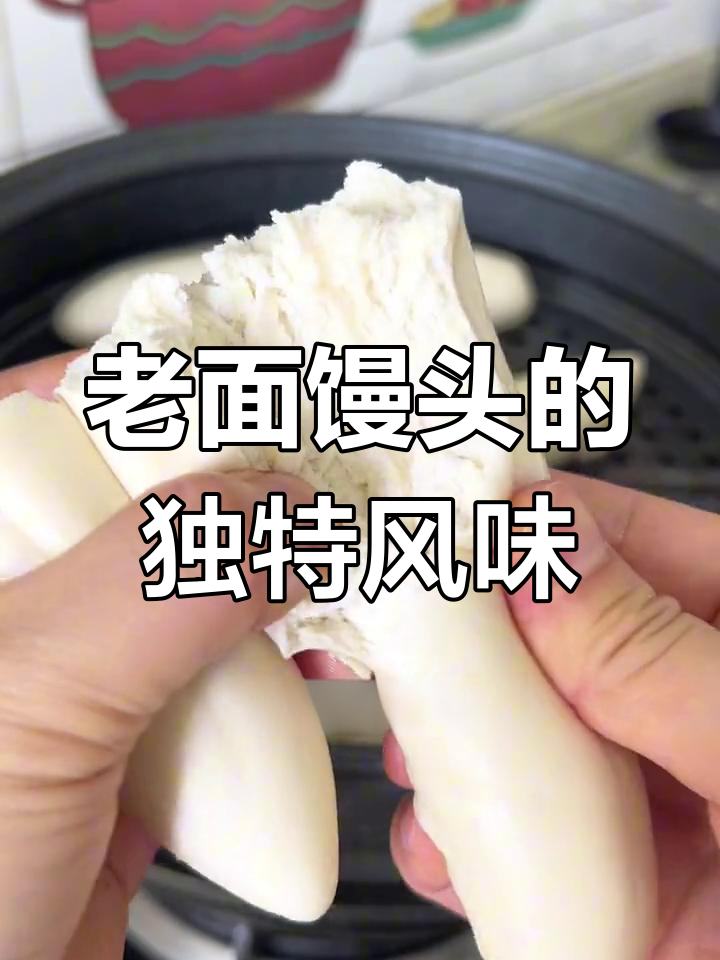 山东老面签子馒头,麦香十足,咬劲满满