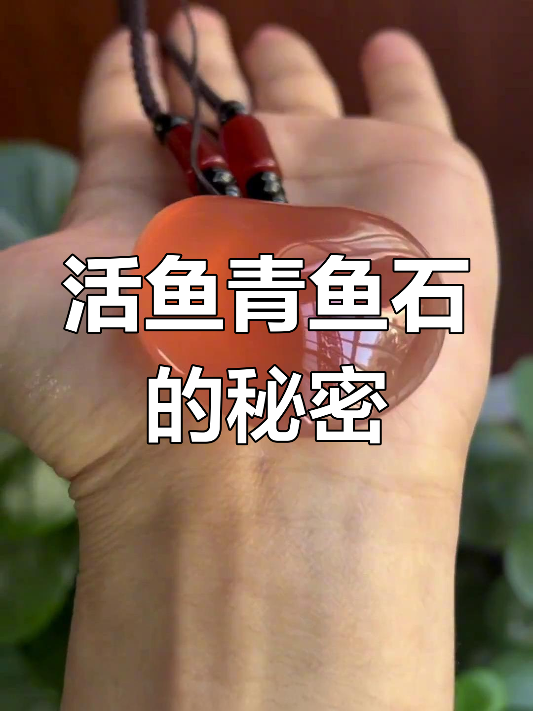 青鱼石:民间宝藏,雕刻成吊坠温润如玉